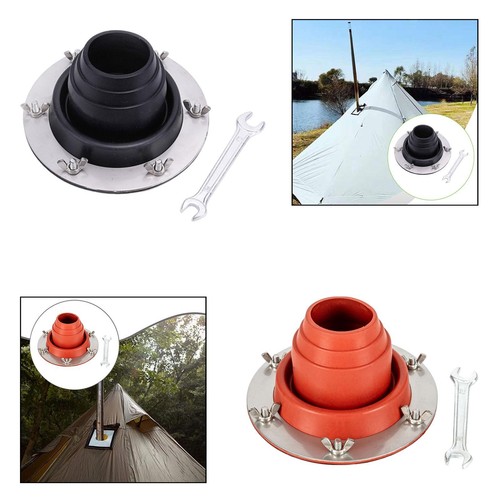 Tent stove jack round base - tent,