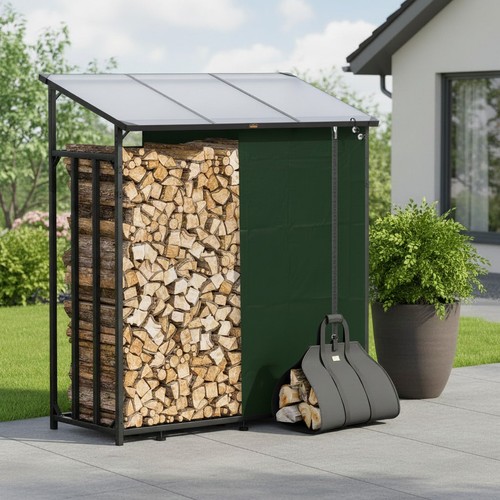 Extra large log holder - log, fire