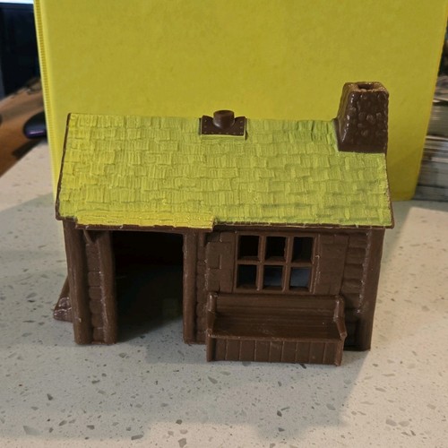 Vintage mattel plastic log - mattel,