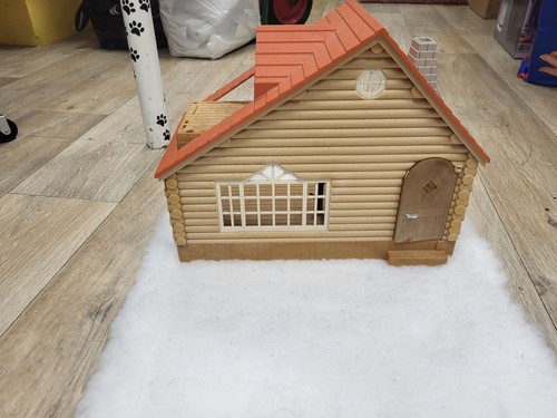 Sylvanian families log cabin - sylvanian,