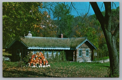 Sod roof cabin little - sod,
