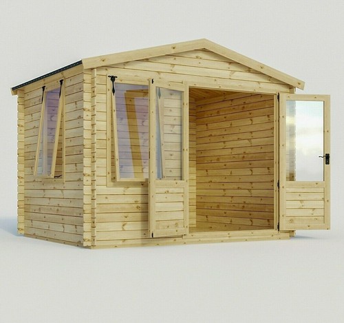 Log cabin garden - office, wooden