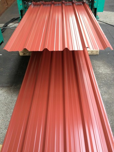 Box profile roofing sheets - box,