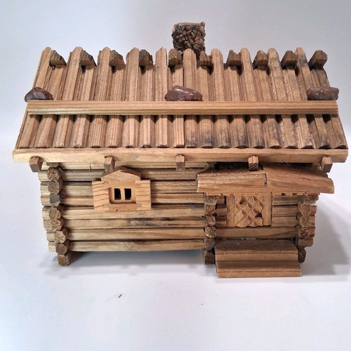Handmade wooden log cabin - handmade,