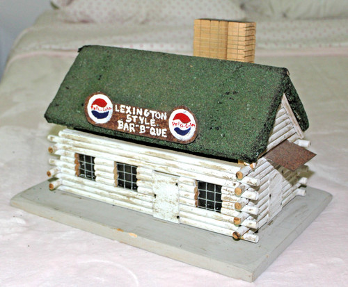 Vintage lexington bbq log - lexington, nc